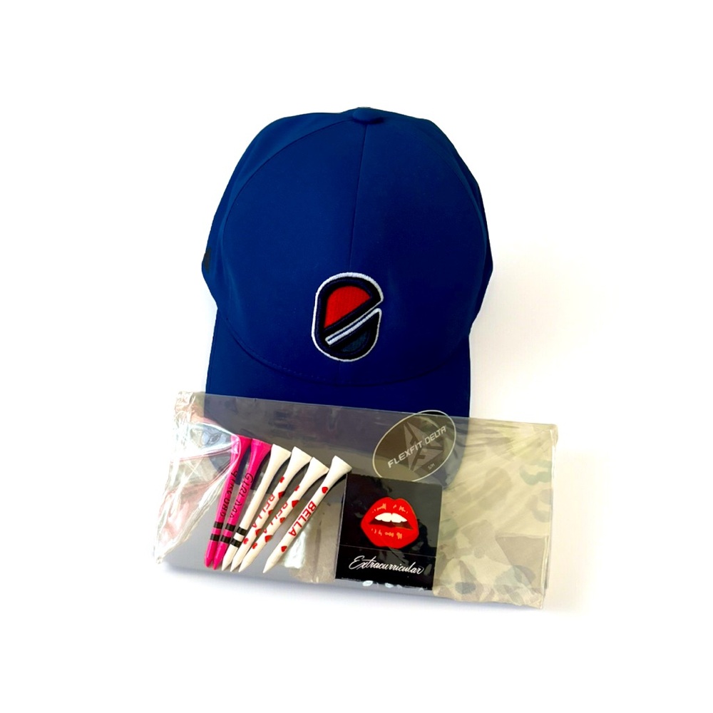 Extracurricular golf hat bundle with tees and matches